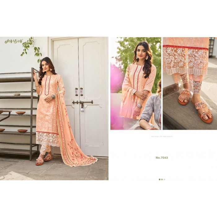 Jay Vijay Dopahar Pure Cotton Lining Dress Materials